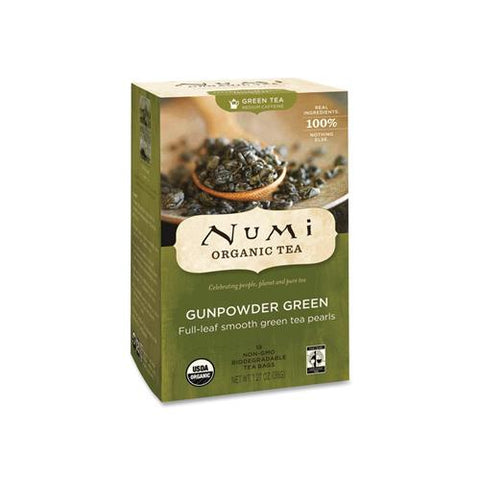 Numi Tea Gunpowder Green Tea (1x18 Bag)