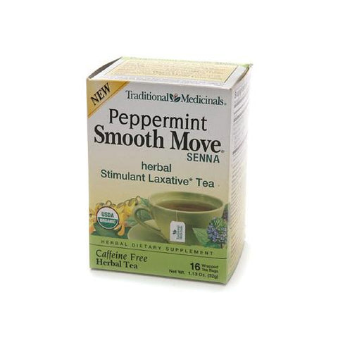 Traditional Medicinals Peppermint Smooth Move (1x16 Bag)