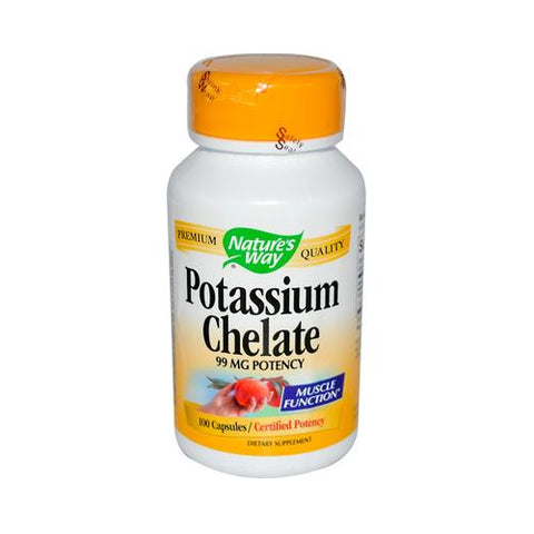 Nature's Way Potassium Chelate (100 Capsules)