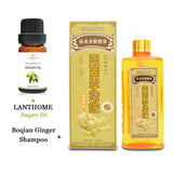 Moroccan Hair Oil Treatment + Ginger Professional Hair Shampoo