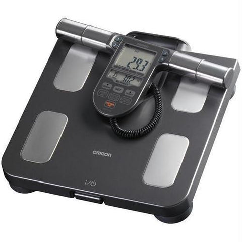 OMRON HBF-514C Full-Body Sensor Body Composition Monitor & Scale with 7 Fitness Indicators (90-Day Memory)